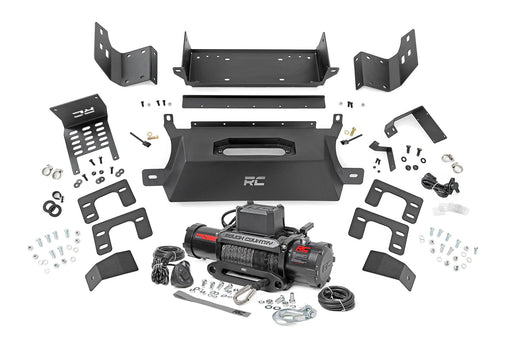 Rough Country Hidden Winch Mount for 2021 - 2026 Ford Bronco - Recon Recovery