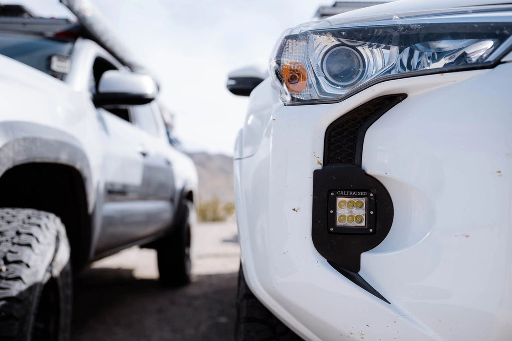 LED Fog Light Pod Replacement Mounting Brackets For 2014-2024 Toyota 4Runner - Recon Recovery