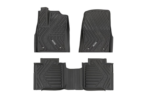 Rough Country Flex - Fit Floor Mats for 2022 - 2026 Toyota Tundra - Recon Recovery