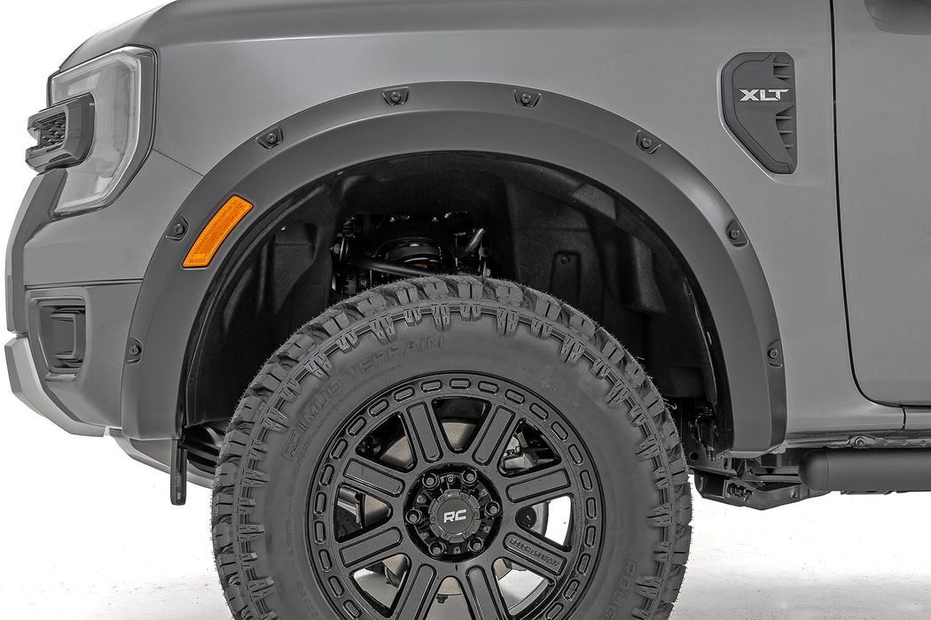 Rough Country Pocket Fender Flares for 2024 - 2026 Ford Ranger - Recon Recovery