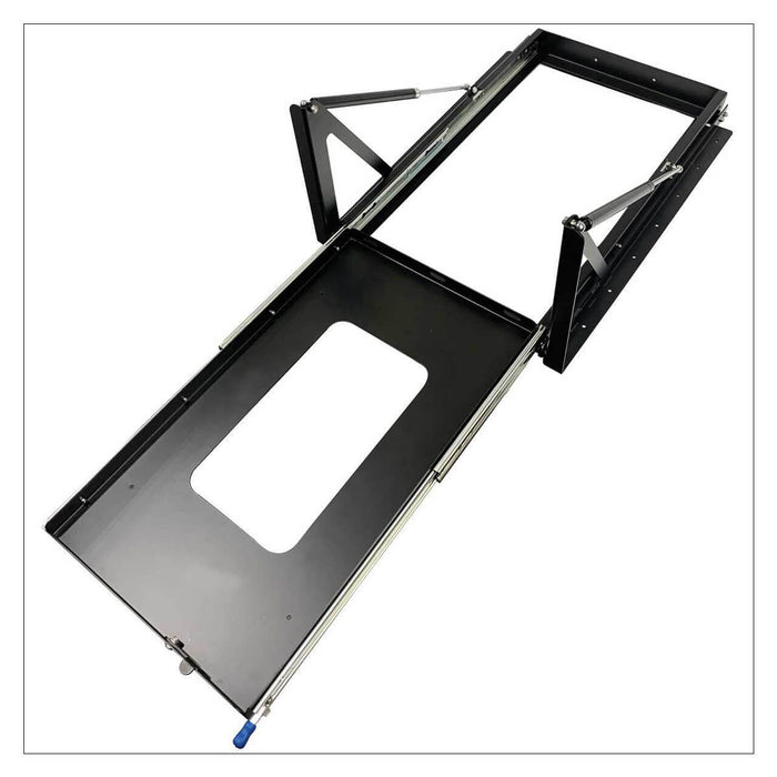 Overland Vehicle Systems Slide Out & Tilt Refrigerator Tray - Recon Recovery