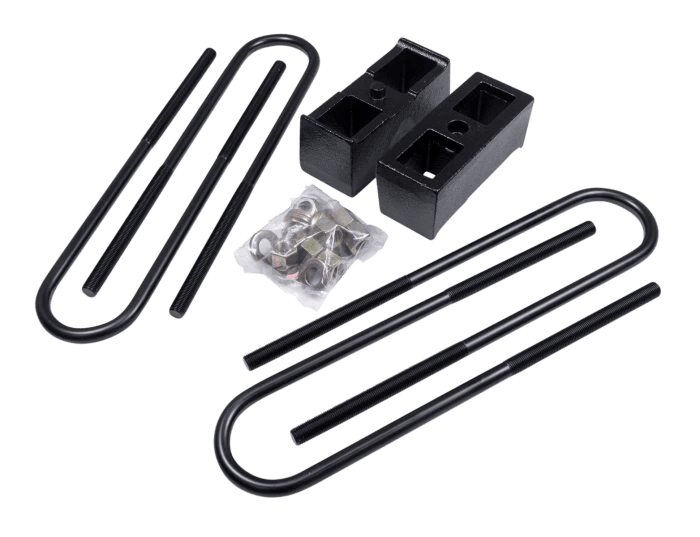 ReadyLIFT 2.25" Block Kit with U-bolts for 2025-2026 Chevrolet/GMC Silverado 1500/Sierra 1500 - Recon Recovery