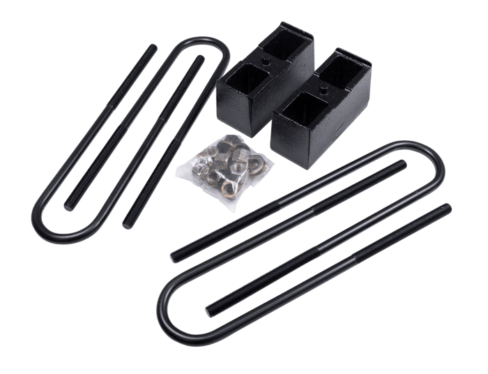ReadyLIFT 3" Block Kit with U-bolts for 2025-2026 Chevrolet/GMC Silverado 1500/Sierra 1500 - Recon Recovery