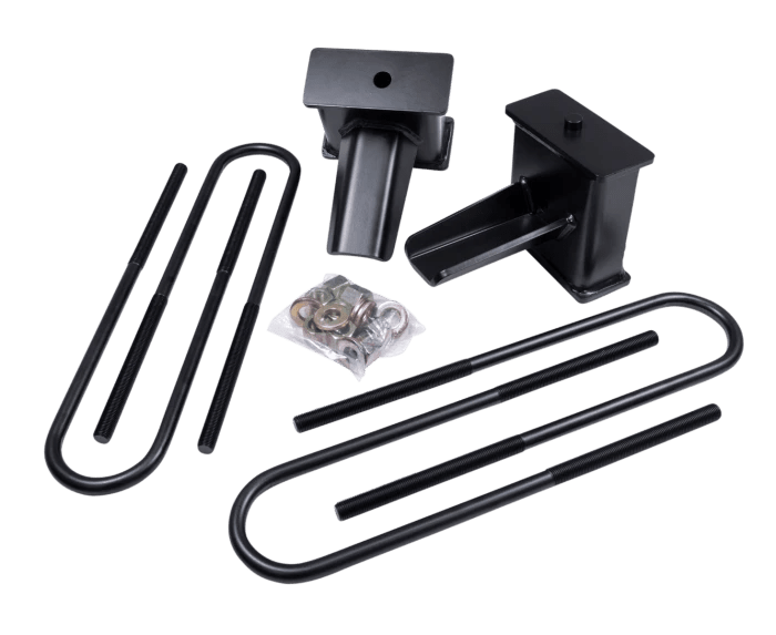 ReadyLIFT 5" Block Kit with U-bolts for 2025-2026 Chevrolet/GMC Silverado 1500/Sierra 1500 - Recon Recovery