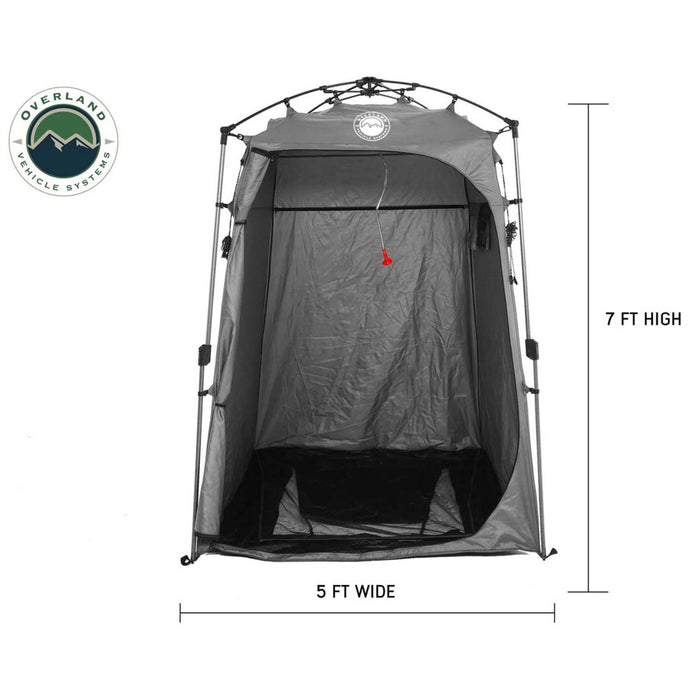 Overland Vehicle Systems Portable Changing Room with Shower & Storage Bag