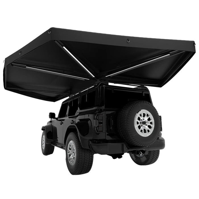 Openroad Plus Size 270 Degree Free Standing Overland Awning With LEDs & Mounting Hardware - Recon Recovery