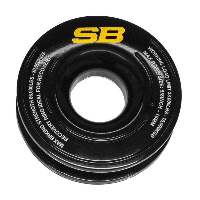 Smittybilt Soft Shackle W/Recovery Ring 33K Lbs Rated - Recon Recovery - Recon Recovery