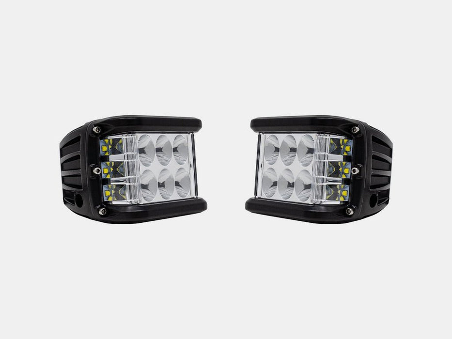 Low Profile Ditch Light Brackets Kit For 2016-2023 Toyota Tacoma - Recon Recovery