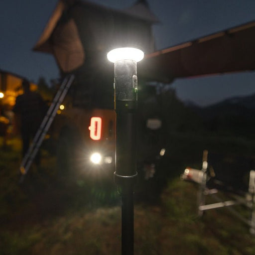 Smittybilt 8ft LED Camp Light with 360 Degrees of Light + Removable Flashlight - Recon Recovery