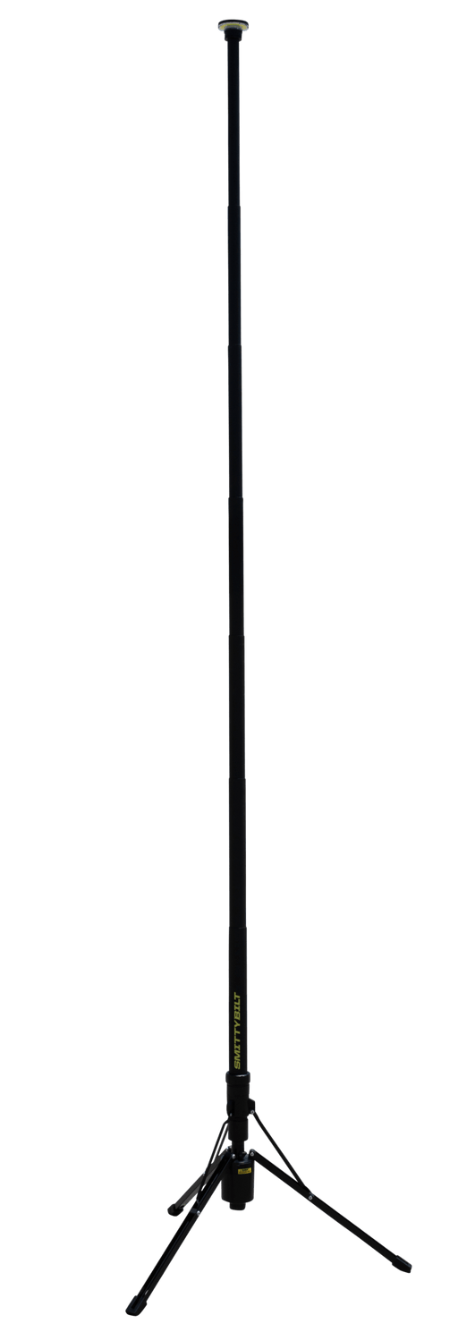 Smittybilt 10ft Portable Telescoping Camp Light + Removable Flashlight - Recon Recovery - Recon Recovery