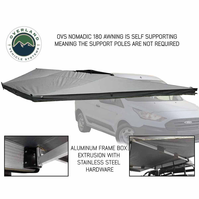 OVS 180 Free Standing Awning for High Roofline Vans + FREE Camping Chair - Recon Recovery