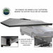 OVS 180 Free Standing Awning for High Roofline Vans + FREE Camping Chair - Recon Recovery