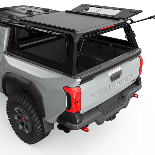 OPENROAD Bolt On Bed Cap with Sliding Side and Front Windows for 2024-2026 Toyota Tacoma - Recon Recovery