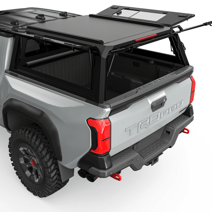 OPENROAD Bolt On Bed Cap with Sliding Side and Front Windows for 2024-2026 Toyota Tacoma - Recon Recovery
