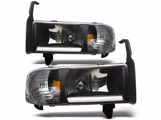 Winjet Headlights for 1994-2002 Dodge Ram 1500 - Recon Recovery