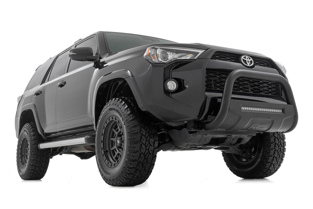 Rough Country Black LED Bolt on Bull Bar for 2010-2023 Toyota 4Runner - Recon Recovery