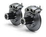 TeraFlex Dana 30/44 Front Axle 8-Lug Locking Hub Conversion Kit W/ Vented Big Brakes for 2007-2018 Jeep Wrangler - Recon Recovery
