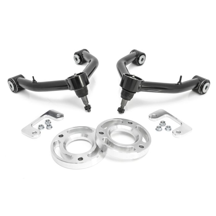 ReadyLIFT 2.25" Front Leveling Kit with Upper Control Arms for Aluminum and Stamped Steel OE Arms for 2014-2018 Cadillac Escalade & Chevrolet Silverado 1500/Tahoe/Suburban & GMC Sierra 1500/Yukon - Recon Recovery