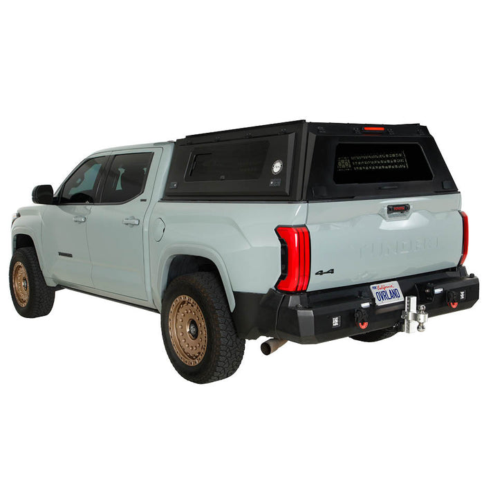 OVS Expedition PRO+ Stainless Steel Truck Cap with Full Windows for 2022 - 2026 Toyota Tundra - Recon Recovery