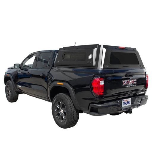 OVS Expedition PRO+ Stainless Steel Truck Cap with Full Windows for 2023 - 2025 Chevy Colorado - Recon Recovery