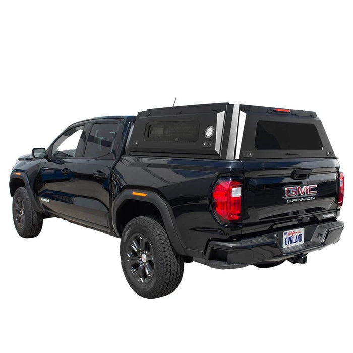 OVS Expedition PRO+ Stainless Steel Truck Cap with Full Windows for 2023 - 2025 Chevy Colorado - Recon Recovery