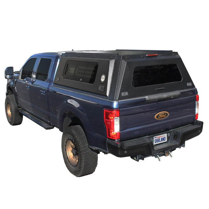 OVS Expedition PRO+ Stainless Steel Truck Cap with Full Windows for 2017 - 2022 Ford F250/F350 - Recon Recovery