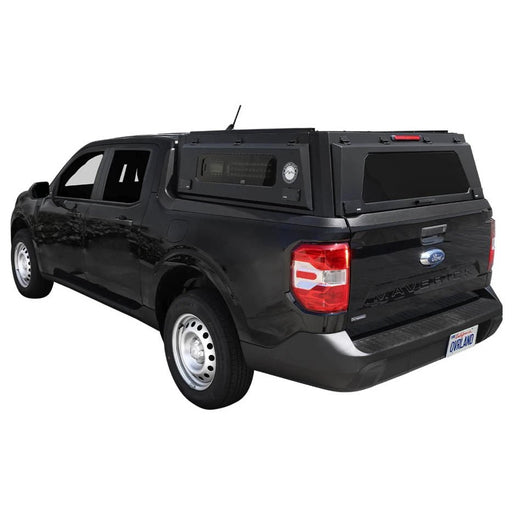 OVS Expedition Pro+ Stainless Steel Truck Cap with Side Windows For 2022-2027 Ford Maverick - Recon Recovery