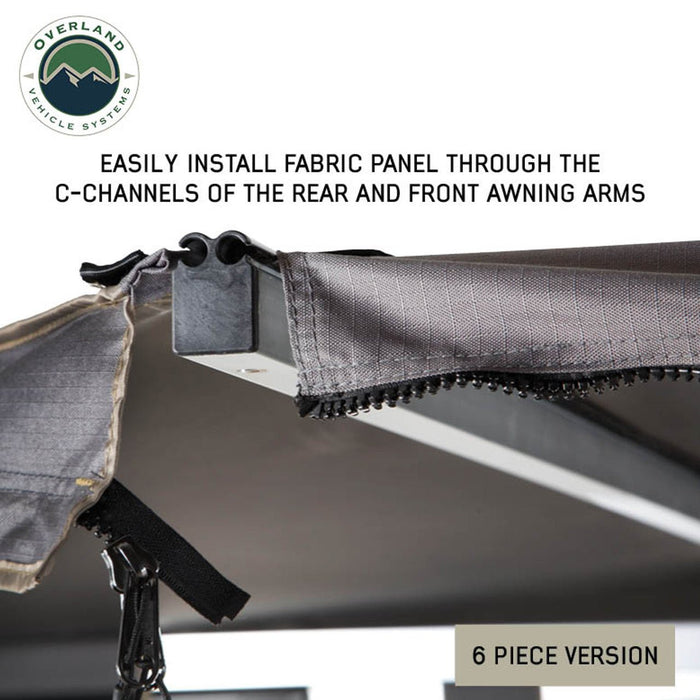 OVS Nomadic Complete 360 Degree Shade Awning with Bracket Kit - Recon Recovery - Recon Recovery