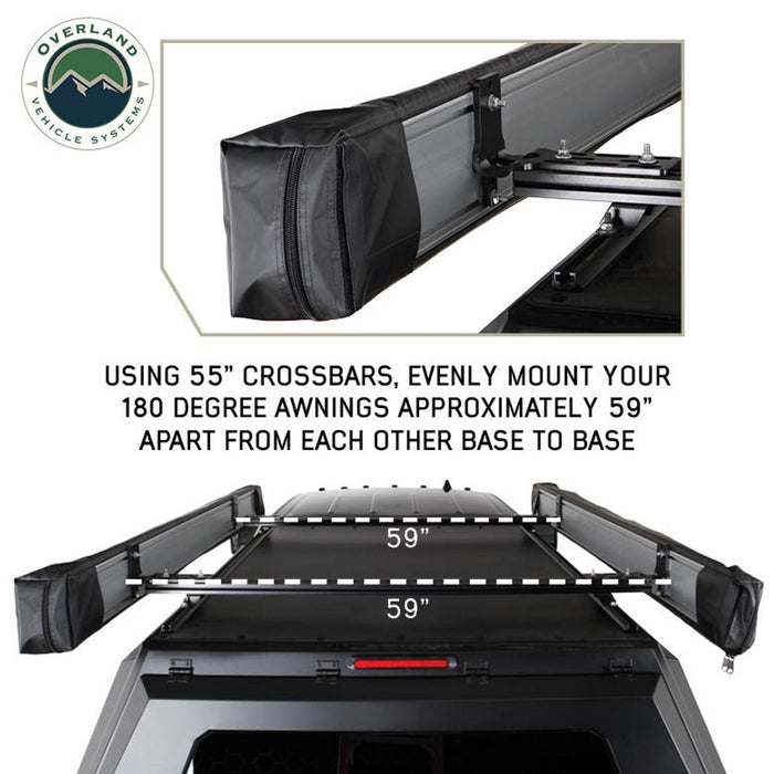 OVS Nomadic Complete 360 Degree Shade Awning with Bracket Kit - Recon Recovery - Recon Recovery