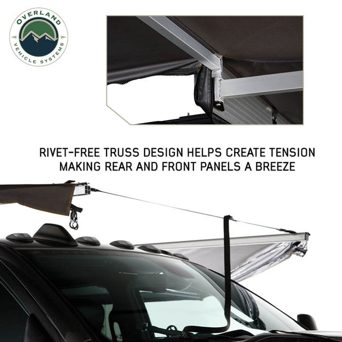 OVS Nomadic Complete 360 Degree Shade Awning with Bracket Kit - Recon Recovery - Recon Recovery