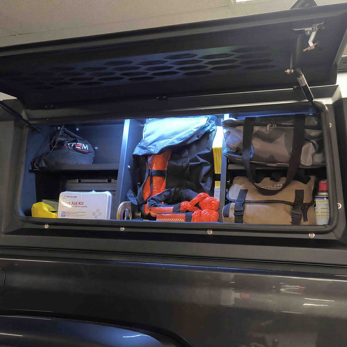 OPENROAD Truck Cap Storage Box Add On Accessory