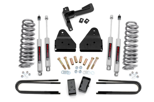 Rough Country Bolt On 3 Inch Lift Kit + N3 Shocks for 2008 - 2010 Ford F - 250 & F - 350 - Recon Recovery