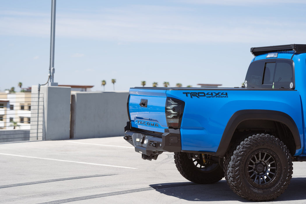Rago Fabrication High Clearance Rear Bumper for 2016 - 2023 Toyota Tacoma - Recon Recovery - Recon Recovery