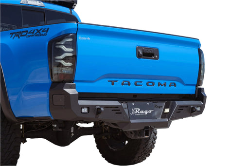 Rago Fabrication High Clearance Rear Bumper for 2016 - 2023 Toyota Tacoma - Recon Recovery - Recon Recovery