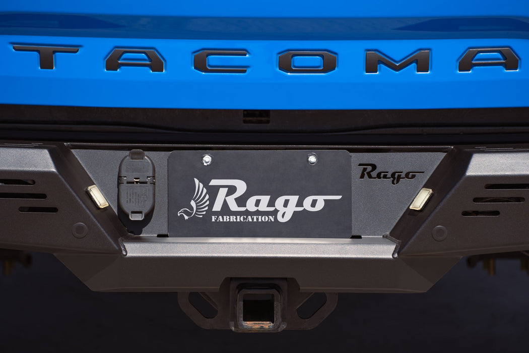 Rago Fabrication High Clearance Rear Bumper for 2016 - 2023 Toyota Tacoma - Recon Recovery - Recon Recovery