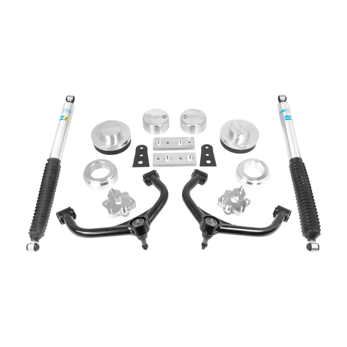 ReadyLIFT 4.0" Front with 2.0" Rear SST Lift Kit with Bilstein Rear Shocks for 2009-2025 Ram 1500 - Recon Recovery
