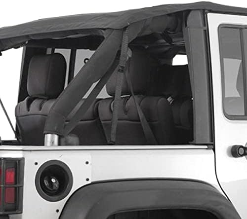 Smittybilt Bowless Combo Soft Top For 07 - 18 Jeep Wrangler JK 2 Door - Recon Recovery - Recon Recovery