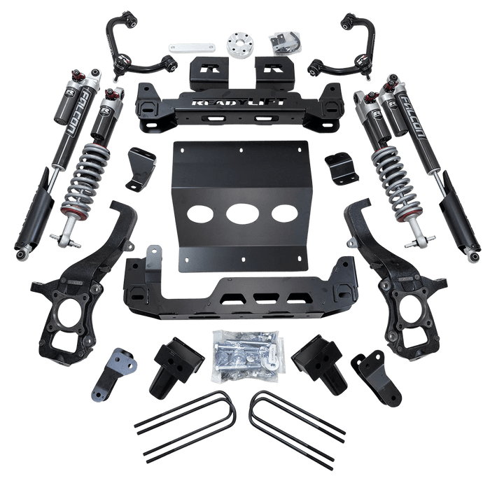 ReadyLIFT 6" MAX3.3 Suspension System w/ Falcon 3.3 Monotube Struts/Shocks for 2021-2024 Ford F-150 - Recon Recovery