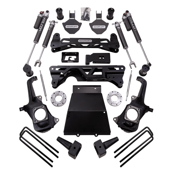 ReadyLIFT 5-6" MAX2.1 Suspension System 2500HD/3500HD w/ 2.1 Falcon Shocks for 2011-2019 Chevrolet/GMC Silverado 2500 HD/Sierra 2500 HD/Silverado 3500 HD/Sierra 3500 HD - Recon Recovery