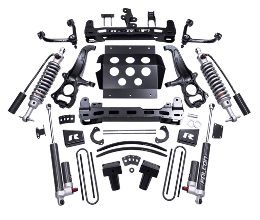 ReadyLIFT 8" MAX3.3 Suspension System with Falcon 3.3 Adjustable Shocks for 2025-2026 Chevrolet/GMC Silverado 1500/Sierra 1500 - Recon Recovery