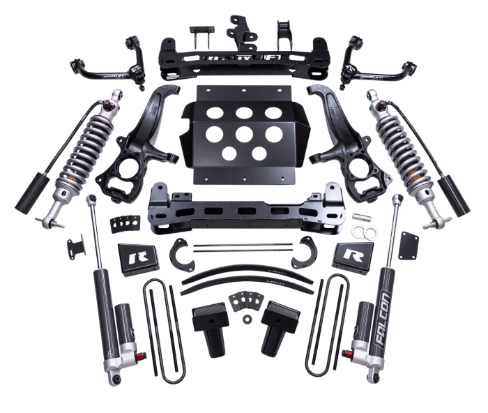 ReadyLIFT 8" MAX3.3 Suspension System with Falcon 3.3 Adjustable Shocks for 2025-2026 Chevrolet/GMC Silverado 1500/Sierra 1500 - Recon Recovery