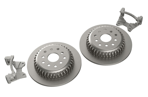 TeraFlex Rear Performance Big Rotor Kit W/ Solid Rotors - 5x5" & 5x5.5" for 2007-2018 Jeep Wrangler - Recon Recovery