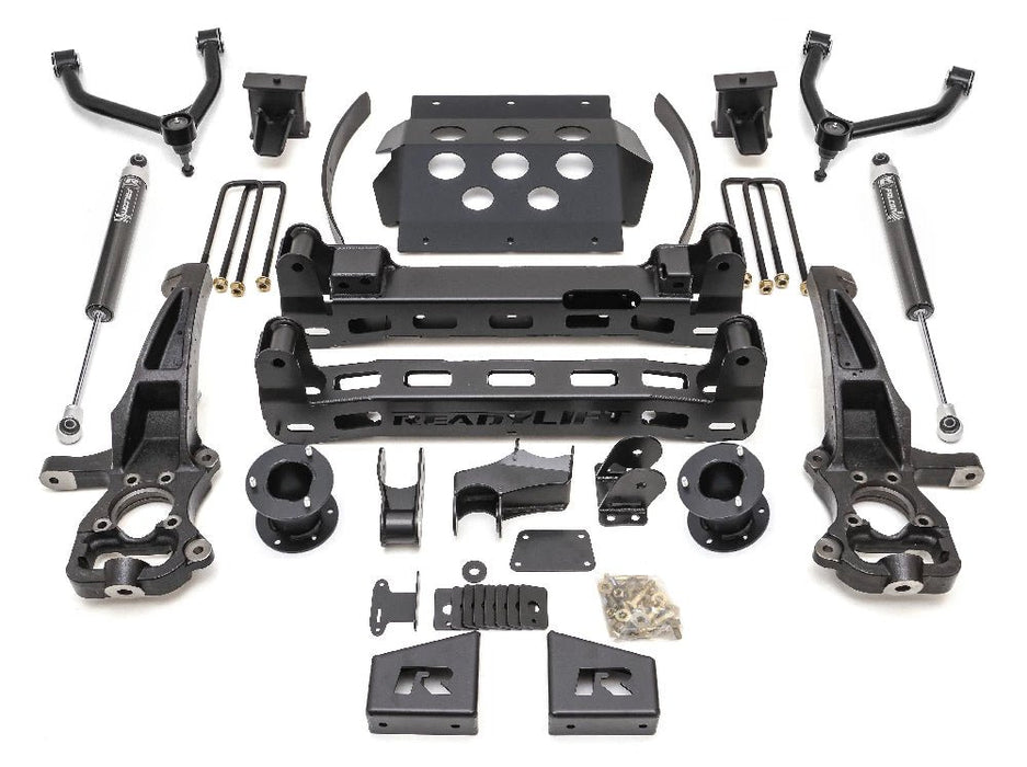 ReadyLIFT 6" (6" + 2") Big Lift Kit for AT4 and Trail Boss w/ Falcon 1.1 Shocks for 2019-2024 Chevrolet/GMC Silverado 1500/Sierra 1500 - Recon Recovery