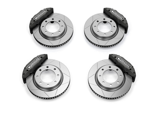 TeraFlex Delta Brake System - Front & Rear (8x6.5'') for 2007-2026 Jeep Gladiator & Wrangler - Recon Recovery