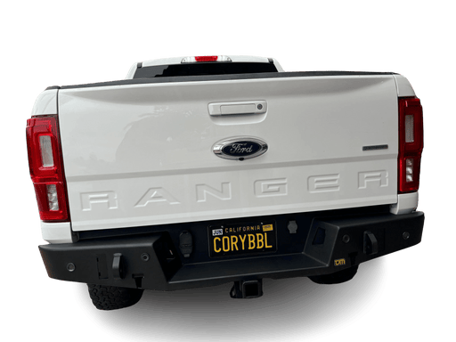 TJM USA High Clearance Steel Rear Bumper for 2019 - 2024 Ford Ranger - Recon Recovery - Recon Recovery
