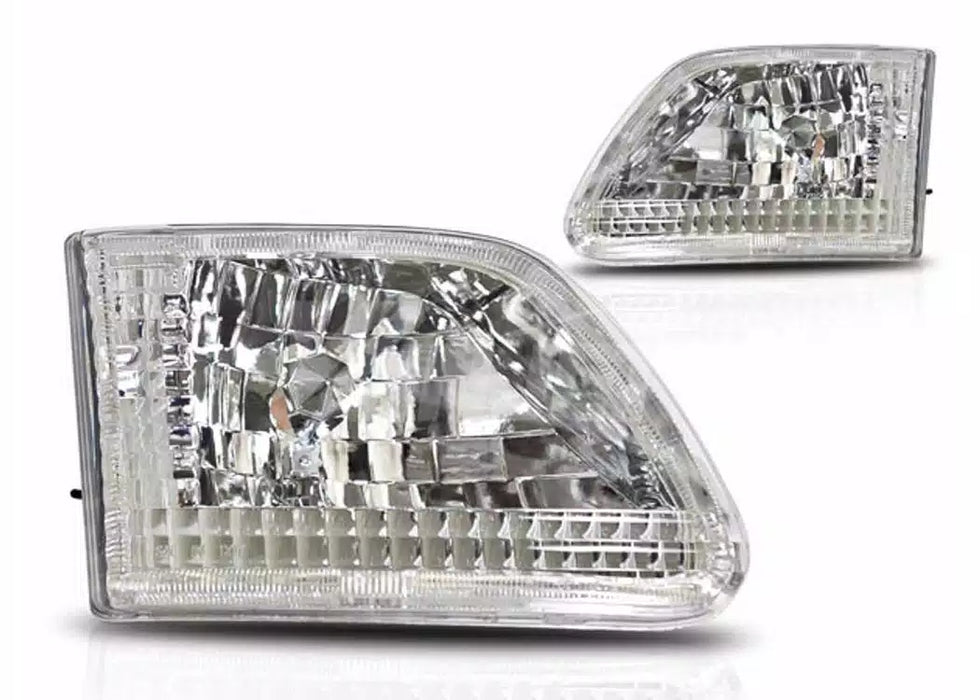 Winjet Headlights for 1997-2002 Ford Expedition