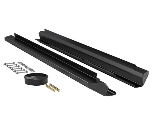 TeraFlex RockGuard Aluminum Rock Slider Kit - Powder Coat for 2007-2018 Jeep Wrangler Unlimited - Recon Recovery