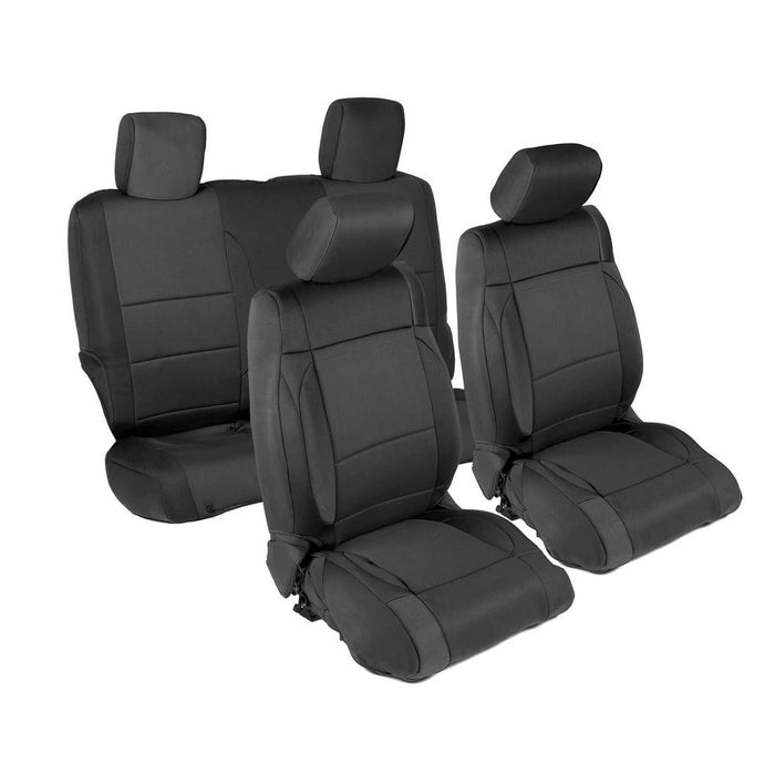 Smittybilt Neoprene Seat Cover Front & Rear Set for 2010 - 2018 Jeep Wrangler JK - Recon Recovery