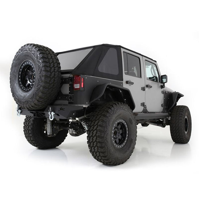 Smittybilt Bowless Combo Top & Tinted Windows For 2007 - 2018 Jeep Wrangler JK 4 Door - Recon Recovery - Recon Recovery