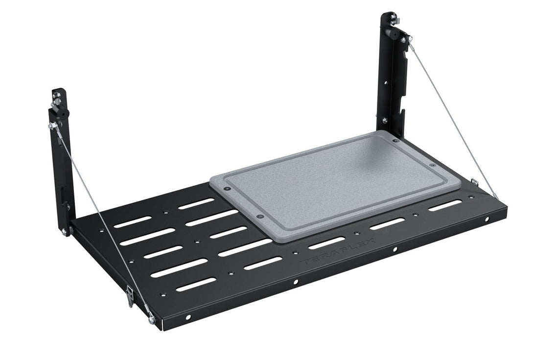 TeraFlex MP Tailgate Table W/ Cutting Board for 2007-2018 Jeep Wrangler - Recon Recovery